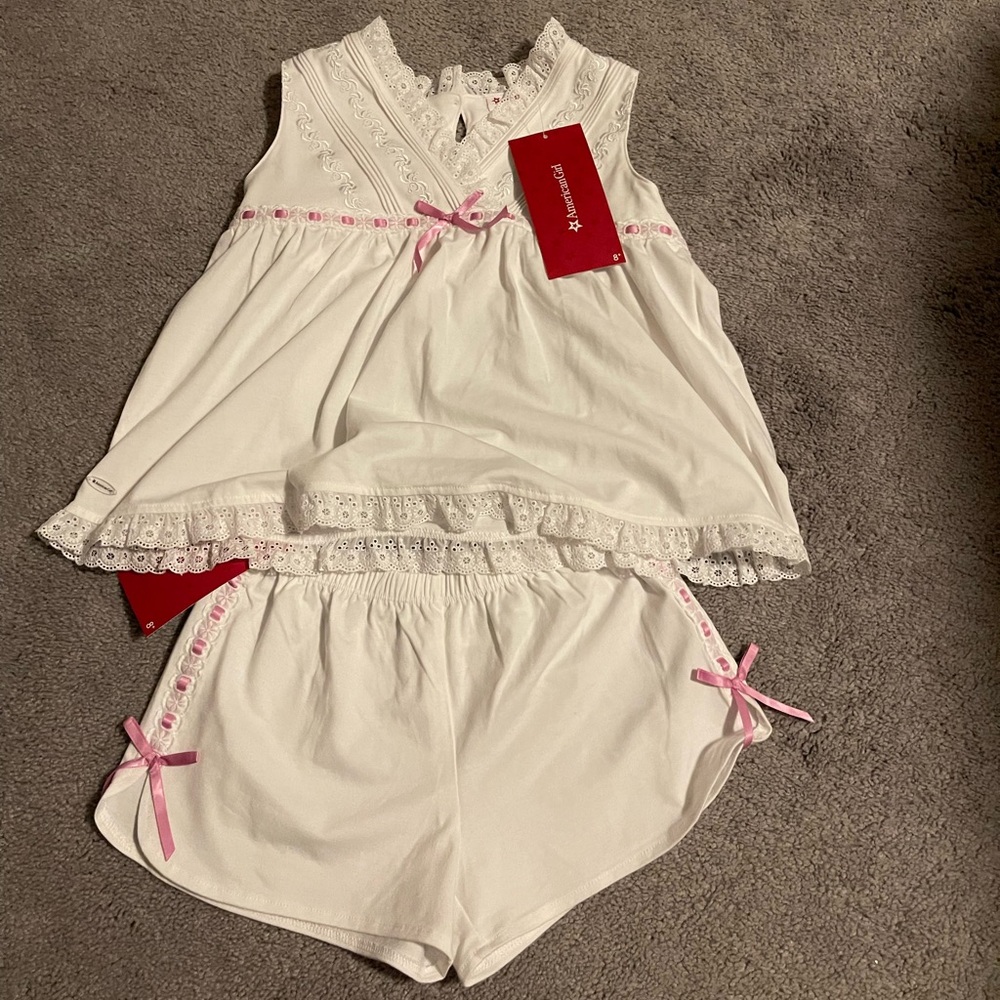 American girl pajamas size small (7) brand new with tags!